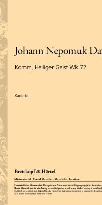 David: Komm, Heiliger Geist Wk 72