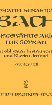 Bach: Ausgewählte Arien für Sopran 2