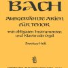 Bach: Ausgewählte Arien für Tenor 2