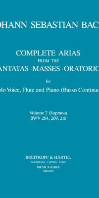 Bach: Complete Arien & Sinfonias 2 (Soprano Voice)