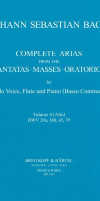 Bach: Complete Arien & Sinfonias 4 (Soprano Voice)