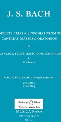 Bach: Complete Arien & Sinfonias 5 (Soprano Voice)
