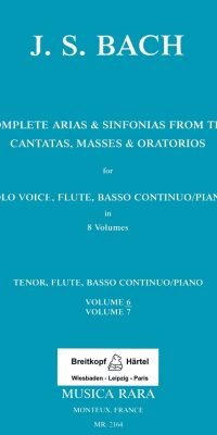 Bach: Complete Arien & Sinfonias 6 (Soprano Voice)