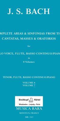 Bach: Complete Arien & Sinfonias 7 (Soprano Voice)