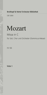 Mozart: Missa in C KV 66 (Dominicus)