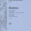 Johannes Brahms: Vier Gesänge op. 17