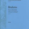 Johannes Brahms: Neue Liebeslieder op. 65