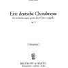 Hugo Distler: Deutsche Choralmesse op. 3