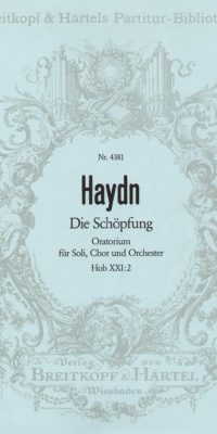 Haydn: Die Schöpfung Hob XXI: 2 (Partituur)