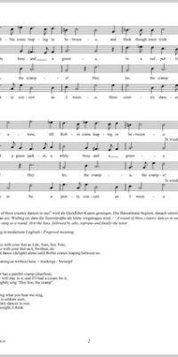 Ravenscroft: A round of three country dances in one