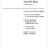 Veljo Tormis: Three Soongs From The Epos