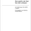 Hammerschmidt: Zion spricht, der Herr hat mich verlassen (Partituur)