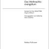 Waltraut Weinreich: Das Weihnachtsevangelium (Partituur)
