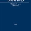 Brahms: Alt-Rhapsodie Op. 53 (Vocal Score)