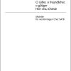 Hammerschmidt: O süßer, o freundlicher (Partituur)