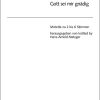 Schein: Gott, sei mir gnädig (Partituur)