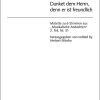 Hammerschmidt: Danket dem Herrn, denn er ist (Partituur)