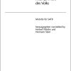 Vulpius: Mich jammert des Volks (Partituur)