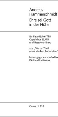 Hammerschmidt: Ehre sei Gott in der Höhe (Partituur)