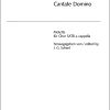 Croce: Cantate Domino (SATB)