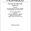 Homilius: Der Herr ist mein Hirte (SATB)