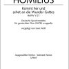 Homilius: Kommt her und sehet an die Wunder Gott (SATB)