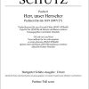 Schütz: Psalm 8 "Herr, unser Herrscher" (Partituur)