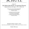 Schütz: Psalm 111 "Ich danke dem Herrn" (Partituur)