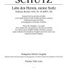 Schütz: Lobe den Herren, meine Seele (Partituur)