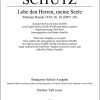Schütz: Lobe den Herren, meine Seele (Koorpartituur)