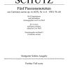 Schütz: Passionsmotetten (5) (Partituur)