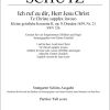 Schütz: Ich ruf zu dir, Herr Jesu Christ