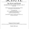 Schütz: Das Wort ward Fleisch