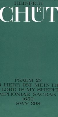 Schütz: Der Herr ist mein Hirt