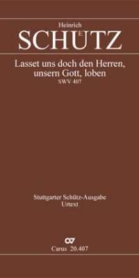 Schütz: Lasset uns doch den Herren