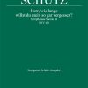 Schütz: Herr, wie lang willst du mein