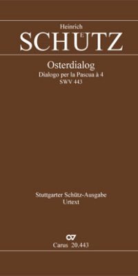 Schütz: Weib, was weinest du (Full Score)