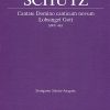 Schütz: Cantate Domino canticum novum (Full Score)