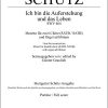 Schütz: Ich bin die AuFirstehung und das Leben (Full Score)