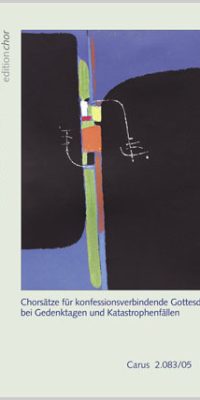 Chorbuch Trauer - editionchor