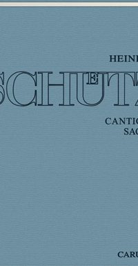 Cantiones sacrae [Sch?tz-Gesamtausgabe, Bd. 5]
