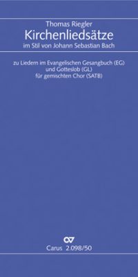 Kirchenlieds?tze im Stil von Johann Sebastian Bach