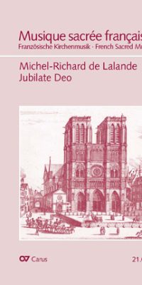 Lalande: Jubilate Deo (full score)