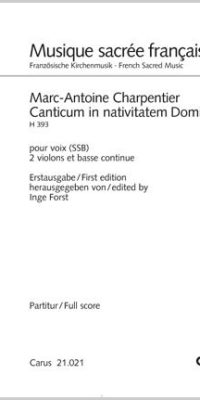 Charpentier: Canticum in nativitatem Domini