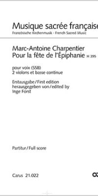 Charpentier: Pour la fête de l'Épiphanie