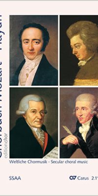 Chorbuch Mozart / Haydn V [weltliche Werke SSAA]