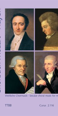 Chorbuch Mozart / Haydn VI [weltliche Werke TTBB]