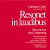 Geist: Resonet in laudibus