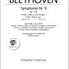 Beethoven: Symphonie Nr. 9. Finale (Chorpartituur)