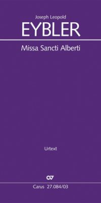 Eybler: Missa Sancti Alberti (Klavierauszug)